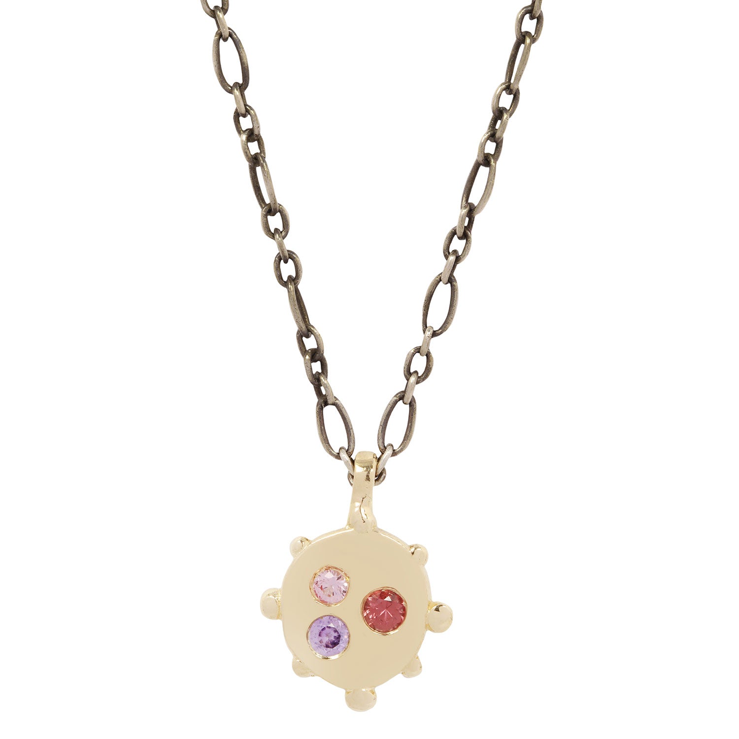 BLOSSOM SUN SAPPHIRE PENDANT