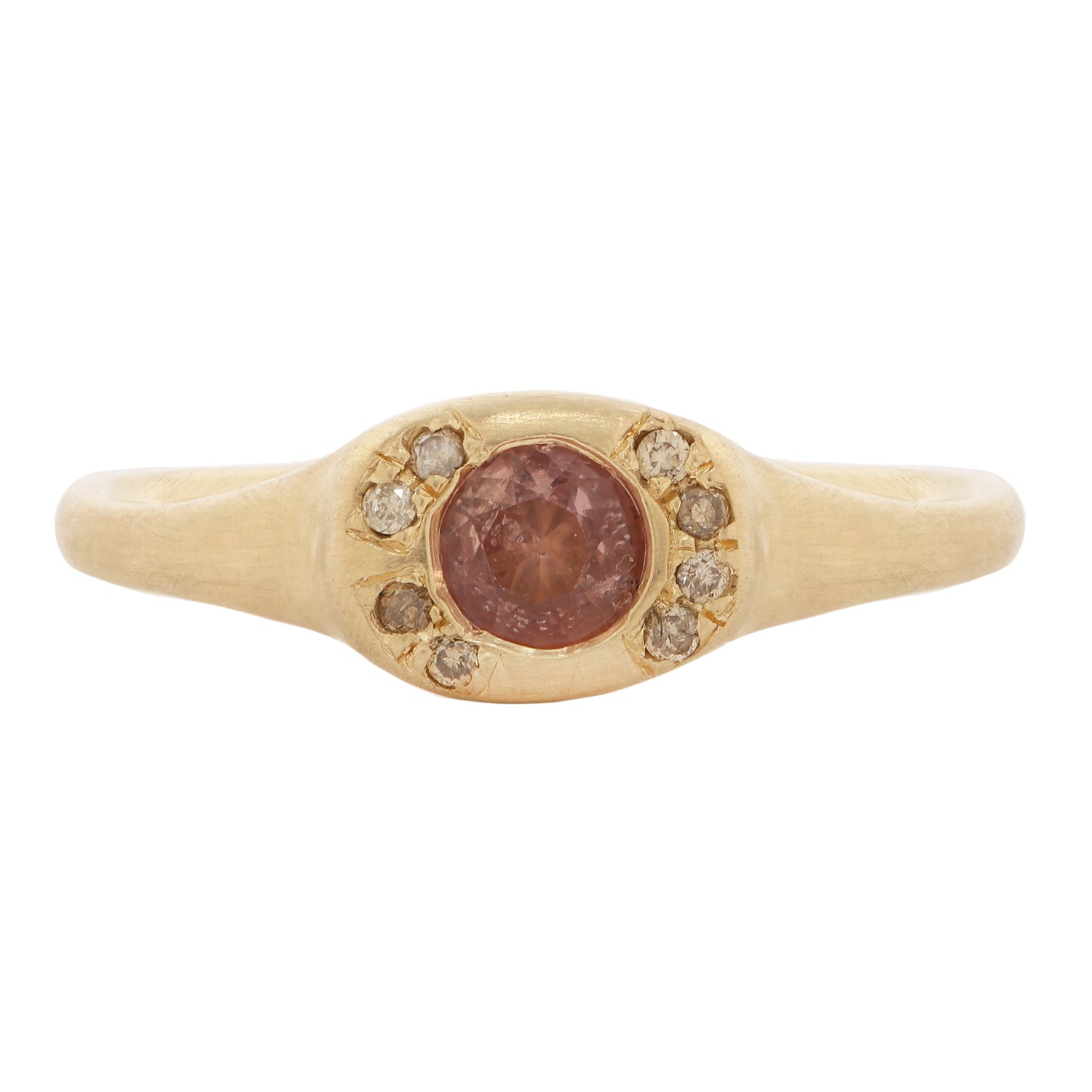 PEACHY SAPPHIRE RING