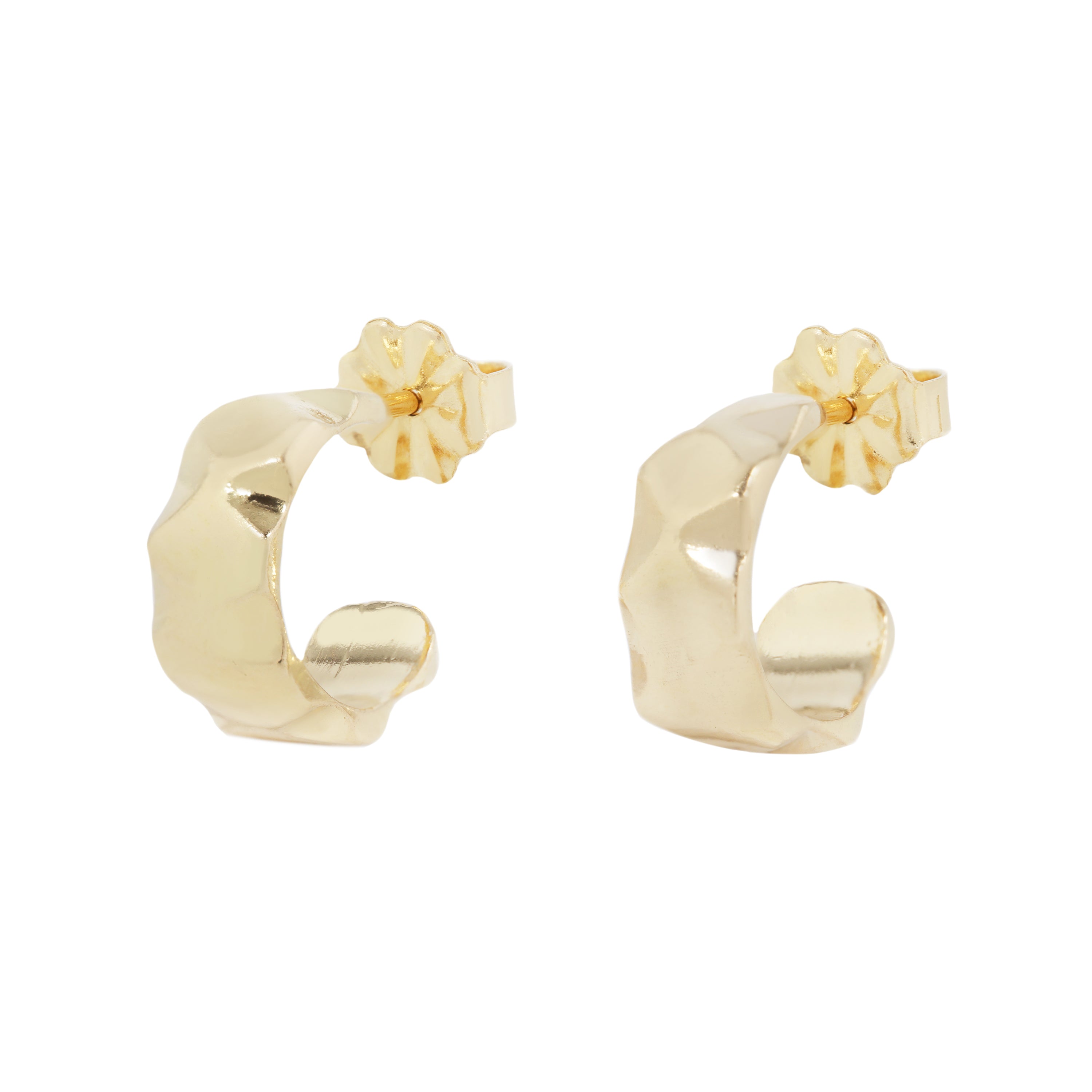 GOLD MINI BO HOOPS