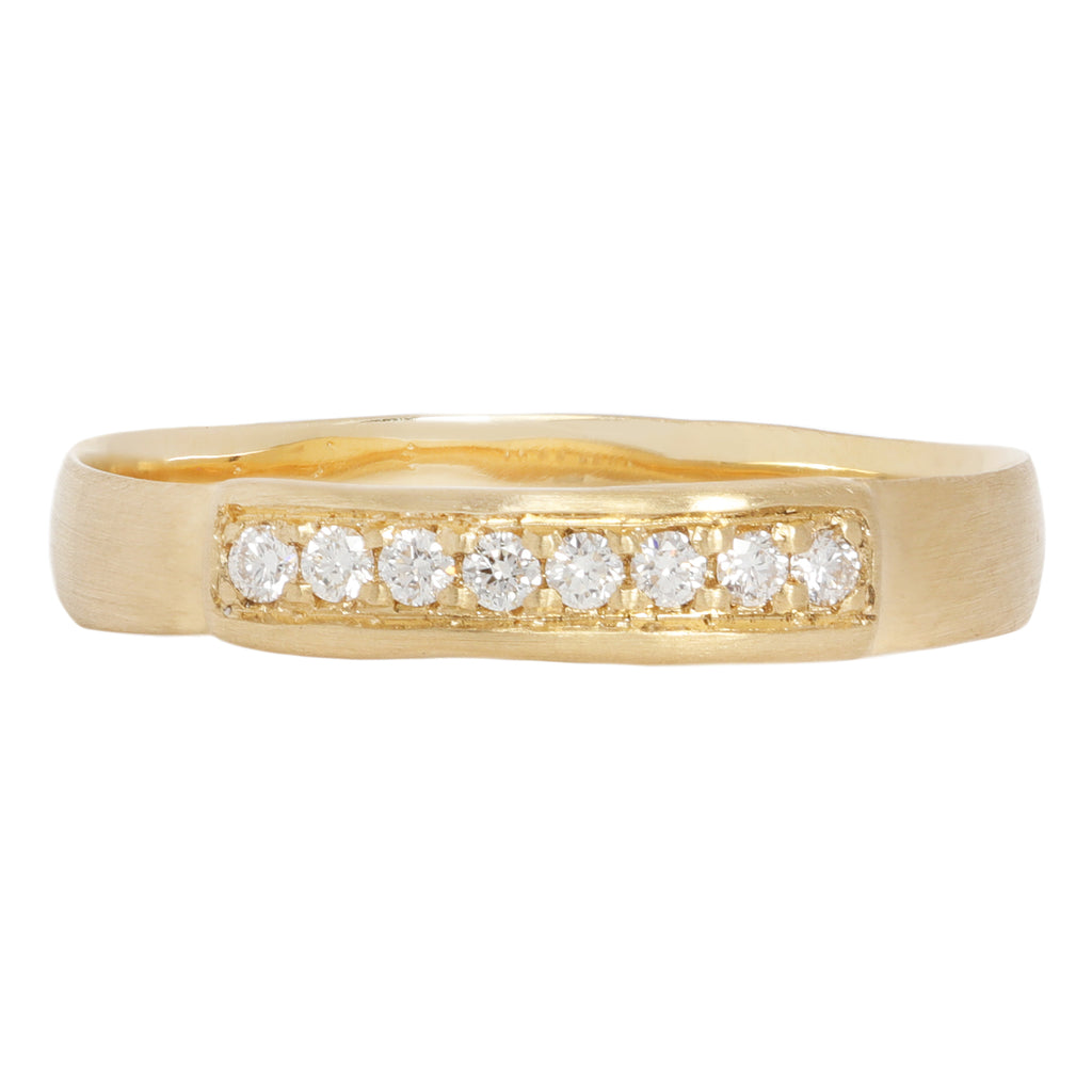 G-BAND w/ WHITE DIAMONDS